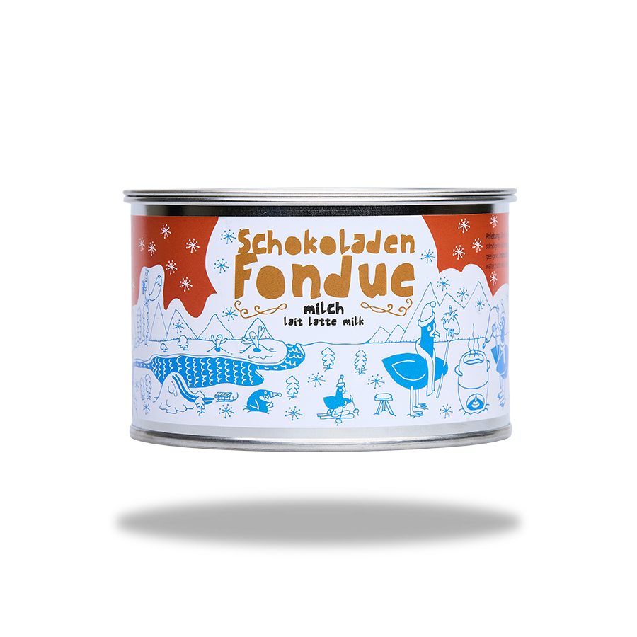Schoggi Fondue Milch