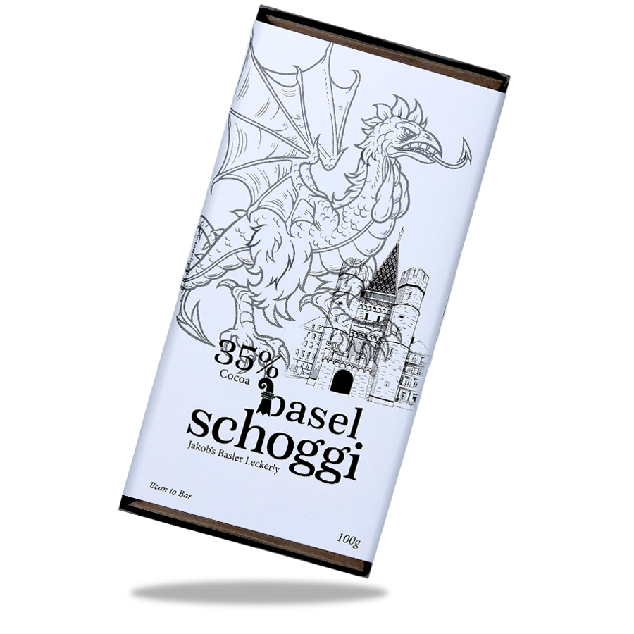 Tafel Basel Schoggi 35% Basler Leckerly