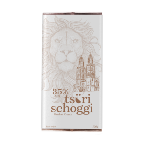 Tsueri Schoggi Tafel Hazelnut Front