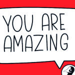 You Are Amazing Postkarte +5.90&nbsp;CHF